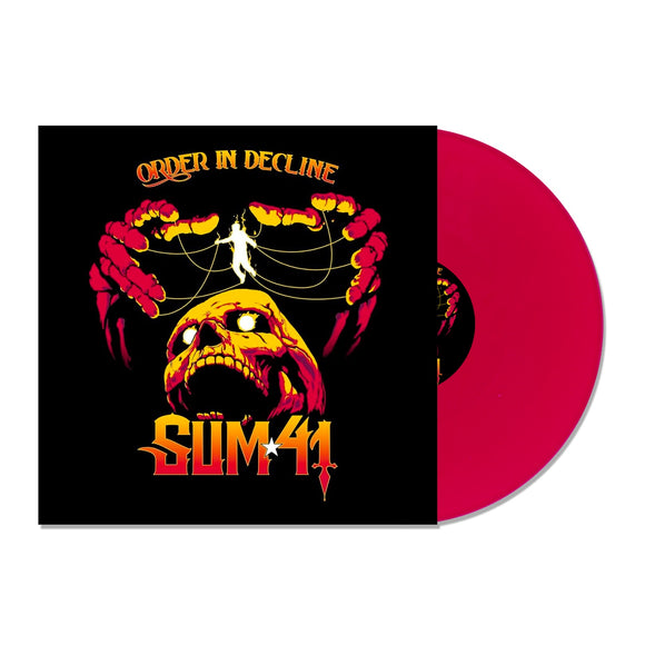 Sum 41 'Order In Decline' Hot Pink Vinyl
