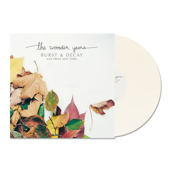 The Wonder Years 'Burst & Decay (Live From New York)' White
