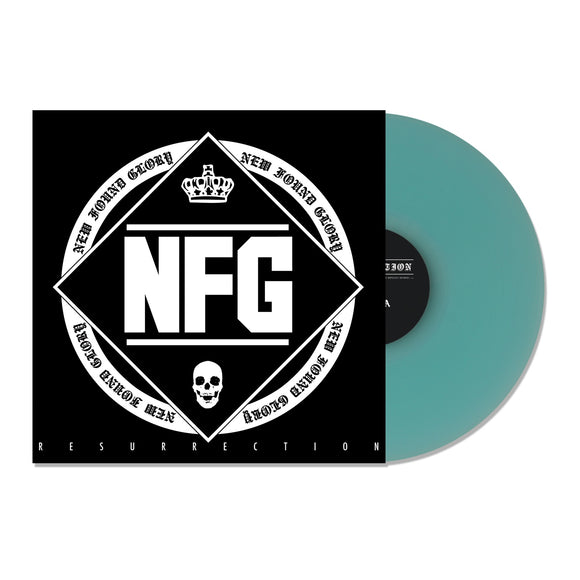 New Found Glory 'Resurrection' Electric Blue Vinyl LP