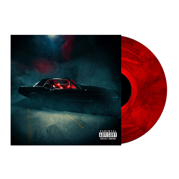 TX2 'Ghost Of LA' Galaxy Red Signed Vinyl