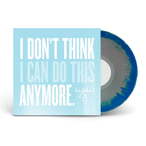 Moose Blood 'I Don't Think I Can Do This Anymore' Silver/Dark Blue Smash