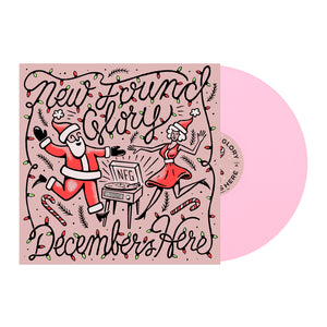 New Found Glory 'December's Here' Light Pink
