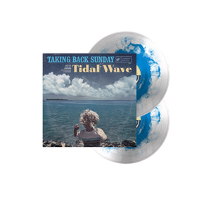 Taking Back Sunday 'Tidal Wave' Clear W/ Transparent Blue Haze