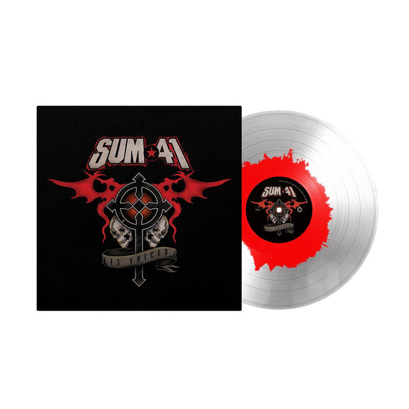 Sum 41 '13 Voices' - Clear with Red Haze LP
