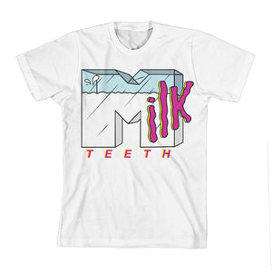 Milk Teeth TV White T-shirt